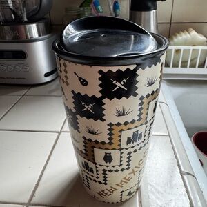Starbucks Black and Tan Travel Mug - Limited Edition New Mexico